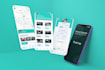 create high end mobile app UI UX design with figma