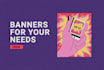 create unique banner for social media