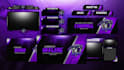 design a animated twitch overlay stream package and more