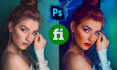 turn your photo into a realistic digital oil painting