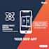 develop a react native mobile app for your mvp on ios and android