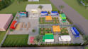 design your 3d container, container restaurant, house, shop design with render