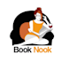 design creative book nook fun logo
