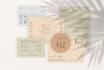 design modern minimalist invitation card