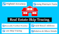 do real estate skip tracing