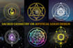 design modern sacred geometry or mandala or mystical logo
