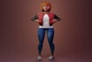 create 3d character design, 3d cartoon character and 3d character animation