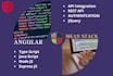 develop your web apps using angular, node js, javascript