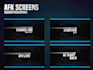 midnight theme twitch overlay pack