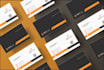 design business receipts, invoices and eddm promotional postcard