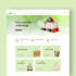 create 5 pages of HTML website or mobile app design