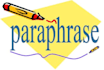 paraphrased, rephrase and rewrite your content manually