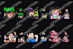 3 custom twitch emotes