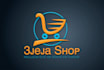 design 3d modern professional shopify ecommerce and online shopping logo