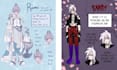 draw a personalized oc reference sheet