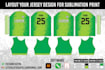 create sublimation jersey layout and print ready production files