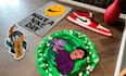 make a real custom rug from any picture or design