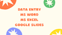 m expert in ms excel word and ppt