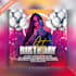 design quality birthday posters, flyers, invitations and infographics