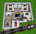 draw floor plan in autocad and render in photoshop