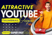 design eye catching  youtube thumbnail