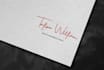 do elegant and professional signature logo design