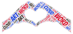 do word cloud art and typography t shirt design