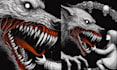 draw dark art details for your project