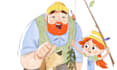 draw an original vintage children story book illustration for you