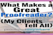 proofread and edit your manuscripts