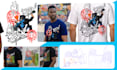 do vector tshirt illustration for your brand