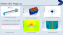 simulate engineering problems using cfd tools