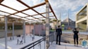 architectural design 3d render