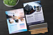design modern and professional flyer