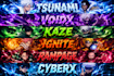 design anime banner for social media