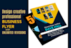 design flyer and poster within 24 hours