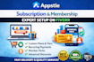 support appstle subscription and memberships for shopify stores