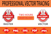 design vector tracing,redraw any image