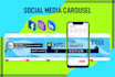 design carousel for instagram facebook linkedin