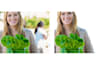 social media edit, removing background