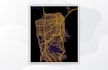 design vector map of any location
