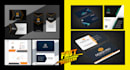 do professional modern minimalist luxury business card or visiting card design