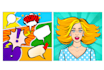 draw comic pop art style portrait from photo