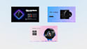 make creative audio spectrum music visualizer with animated lyrics