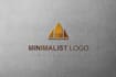 do abstract  logo professional design mockup file