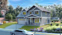 build sketchup 3d model and make architectural rendering on lumion
