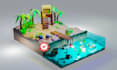 create low poly 3d game assets props and low poly 3d model