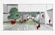 draw architectural sketches and perspectives