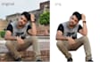 empty your photo from the background