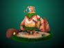 3d modeling and sculpting high poly and low poly